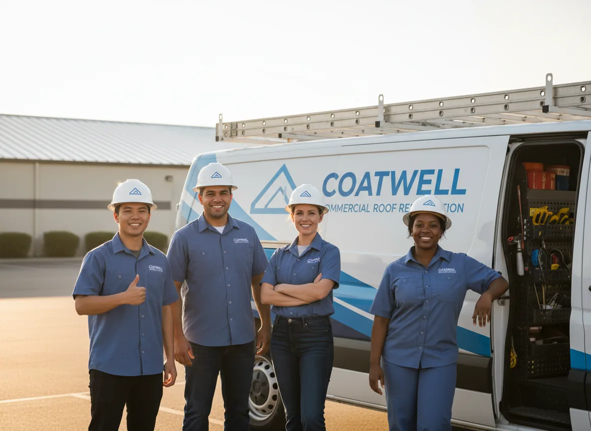 Commercial roof coating company in Verdugo City, CA